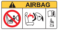 Désactivation de l'airbag frontal passager 