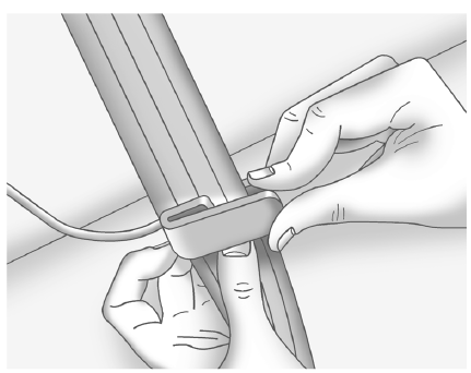 Guides de confort de ceinture de sécurité arrière