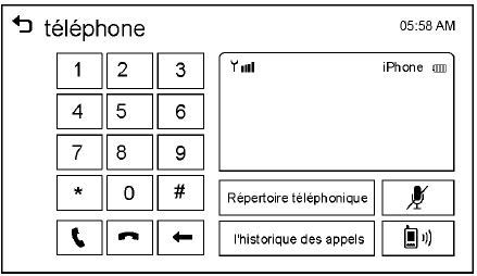 Passer un appel en introduisant un numéro de téléphone