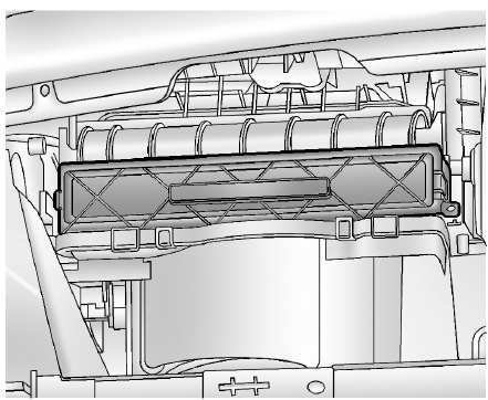 Filtre à air de l'habitacle