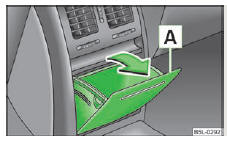 Fig. 81 Console centrale arrière : videpoches