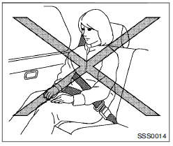 Precautions a prendre avec les ceintures de securite