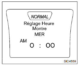 Reglage Heure Montre